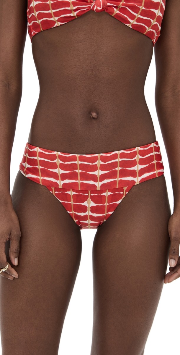 ViX Paula Hermanny Agni Hanna Full Bottoms Red