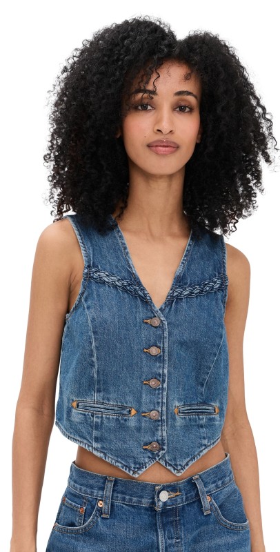 Levi's Braided Vest Big Yikes