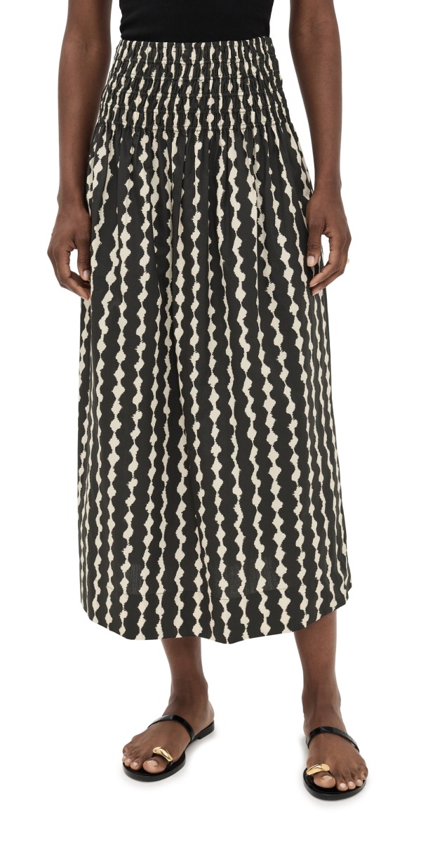 RAILS Alessa Skirt Painted Noir