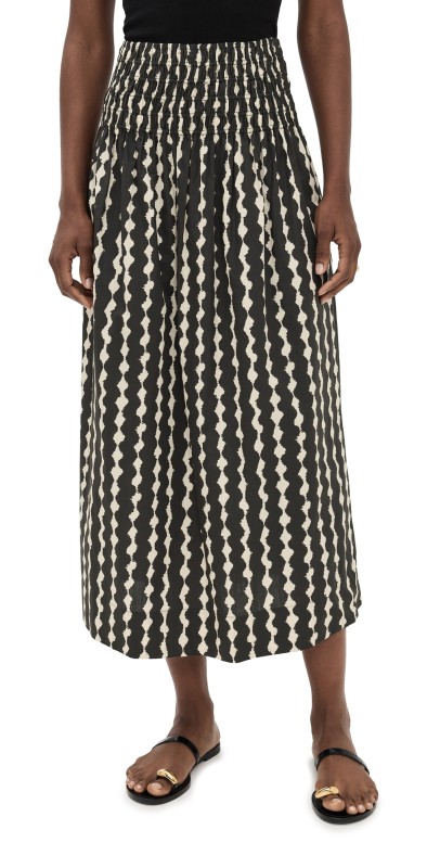 RAILS Alessa Skirt Painted Noir