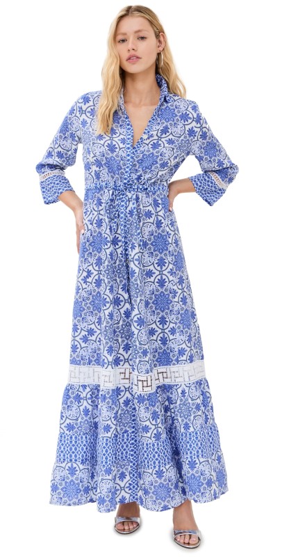 Temptation Positano Lete Dress Summer Blue