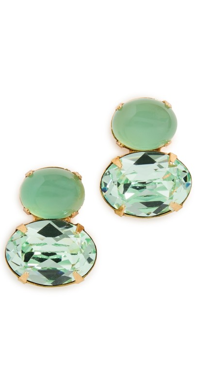 Jennifer Behr Yvette Earrings Chalcedony