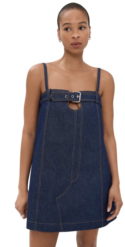 Monse Denim Boxy Dress Indigo