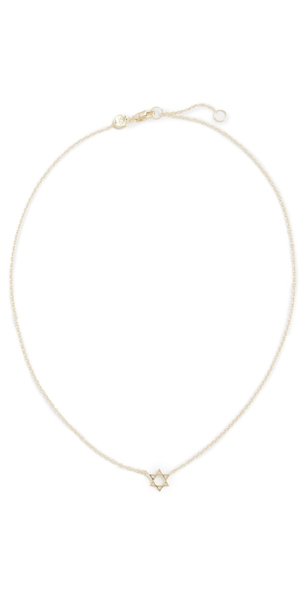 Jennifer Zeuner Jewelry Mazel Necklace Gold Vermeil