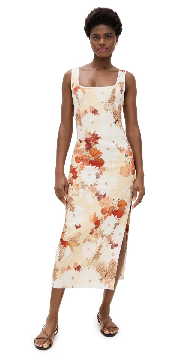 SIR. Jessamine Midi Dress Posy Floral