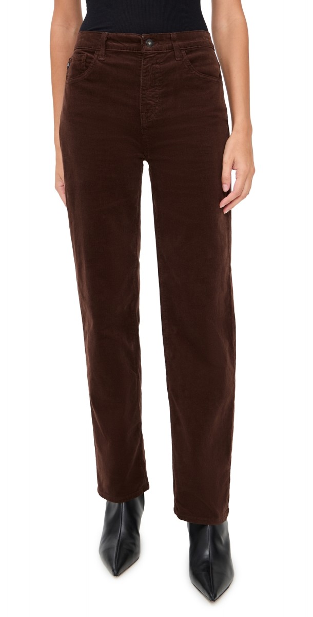 AG Brinley Corduroy Pants Coffee Bean