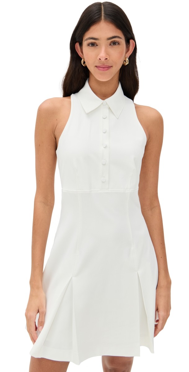 Cinq à Sept Casette Dress White