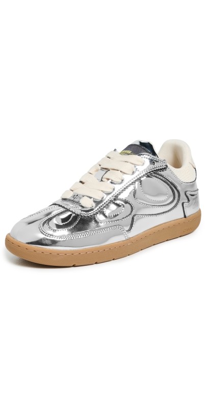 GANNI '08 Specchio Sneakers Silver