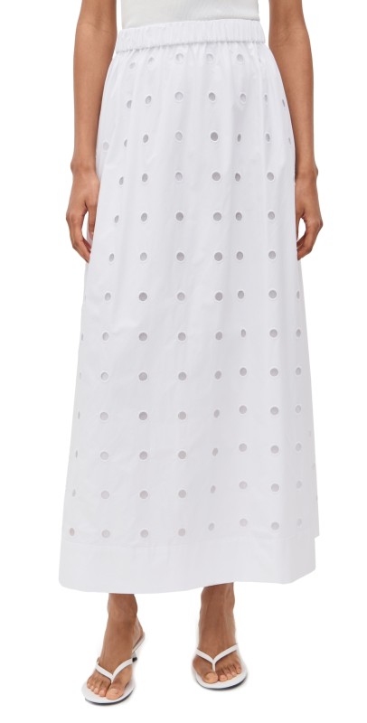 POSSE Peggy Skirt Vintage White
