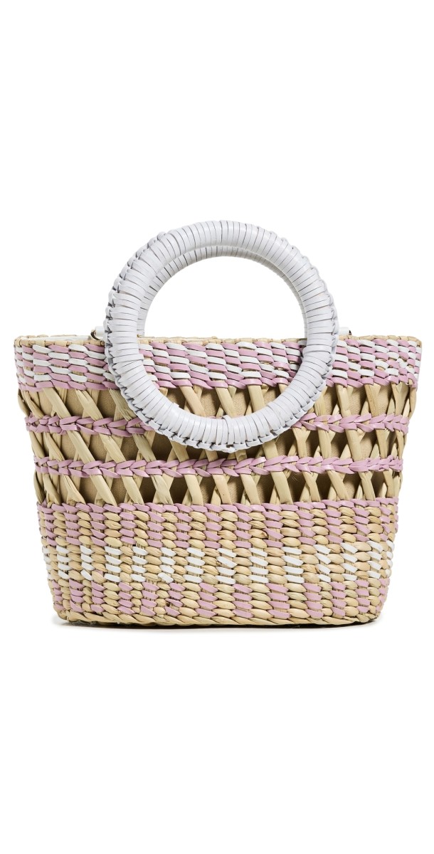 BTB Los Angeles Rio Mini Tote White/Mult