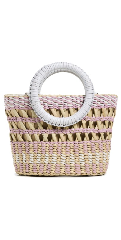 BTB Los Angeles Rio Mini Tote White/Mult