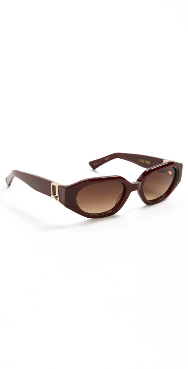 Luv Lou The Freddie Sunglasses Cherry