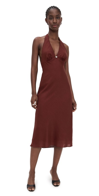 NIA Daria Dress Cocoa