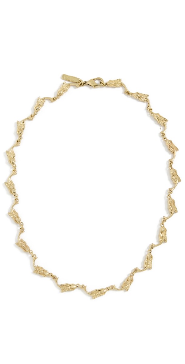ALÉMAIS Reverie Fish Chain Necklace Gold