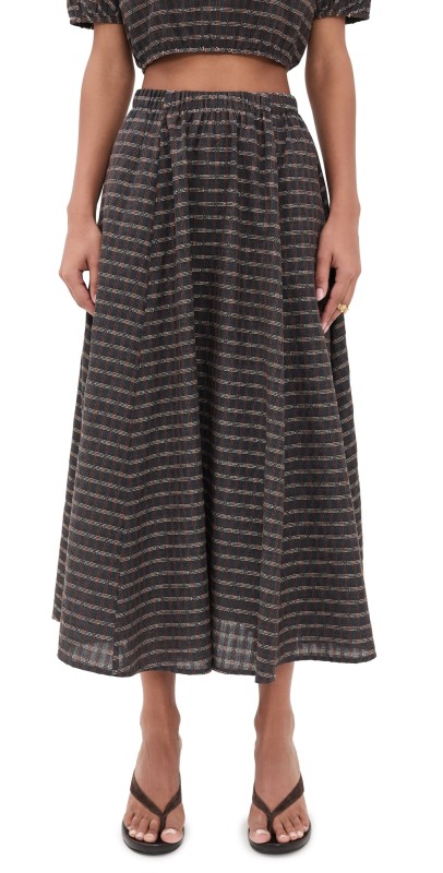 LE BOP Martha Skirt Ivory Dobby