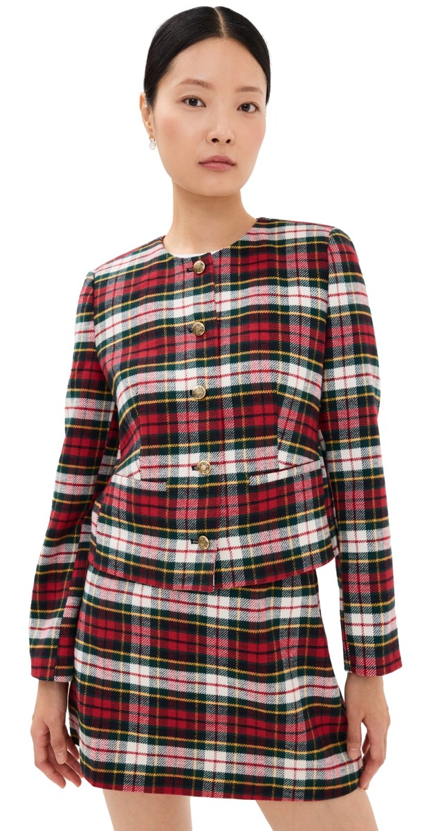 Hill House Home The Ames Jacket Multi Tartan