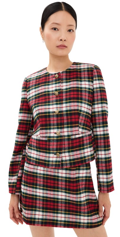 Hill House Home The Ames Jacket Multi Tartan