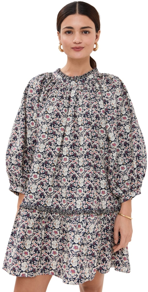 RHODE Angelica Dress Bordeaux Plume