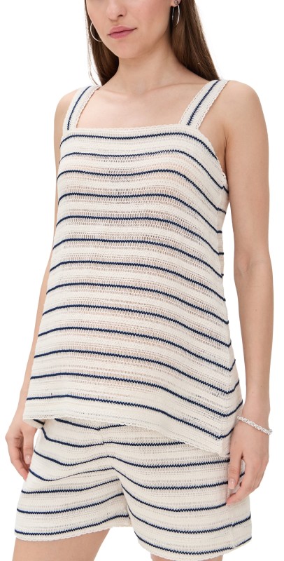 HATCH The Ellis Tank Blue Stripe