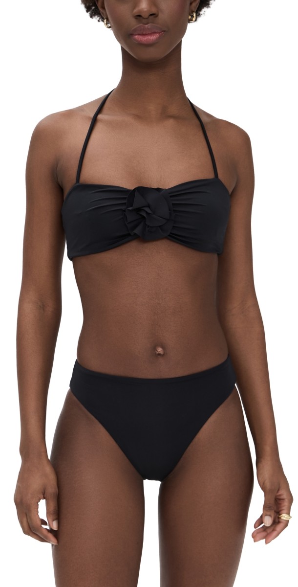 Maygel Coronel Alborozo Bikini Set Black