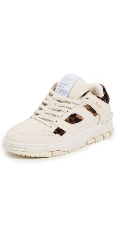 Axel Arigato Area Lo Sneakers Beige/Leopard
