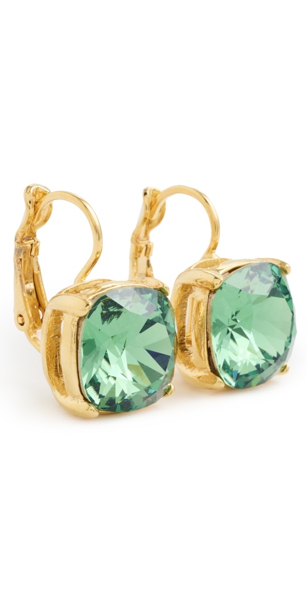 Kenneth Jay Lane Square Stone Earrings Erinit