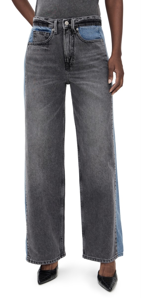 Good American Good Standard Baggy Jeans Indigo1