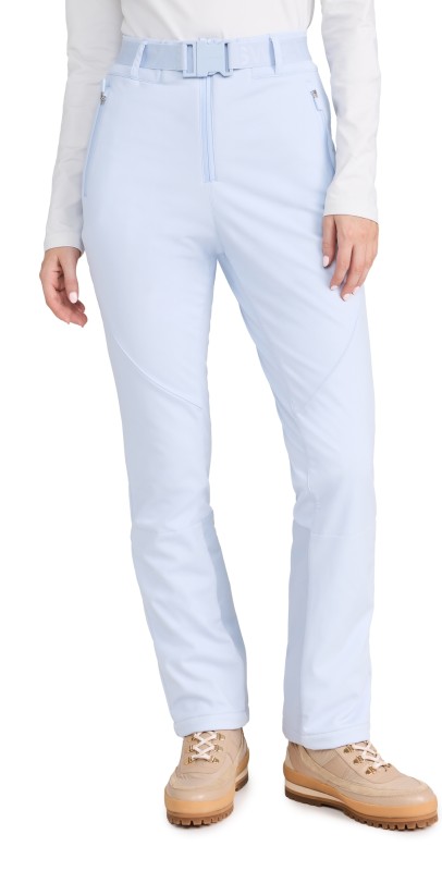 Sweaty Betty Power High Waist Soft Shell Salopettes Salt Blue