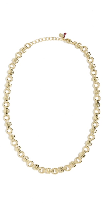 SHASHI Anderson Chain Necklace Gold