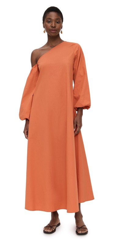 DIARRABLU Niva Dress Solid Orange
