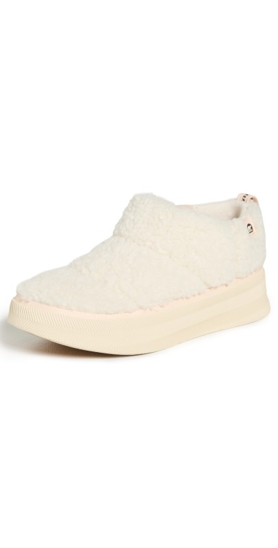 Sorel Out N About IV Mini Puffy Slippers Natural/Chalk