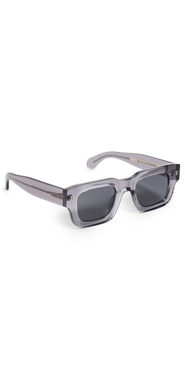 Illesteva Lewis Sunglasses Mercury w/ Grey Flat Lenses