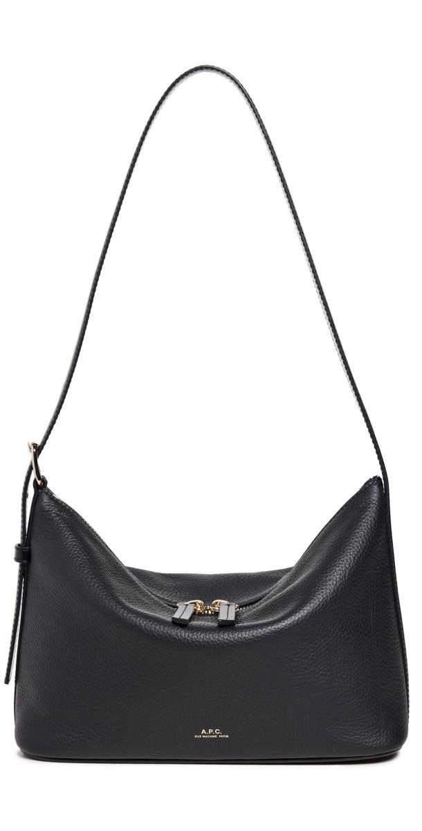 A. P.C. Sac Vera Shoulder Bag Lzz Black