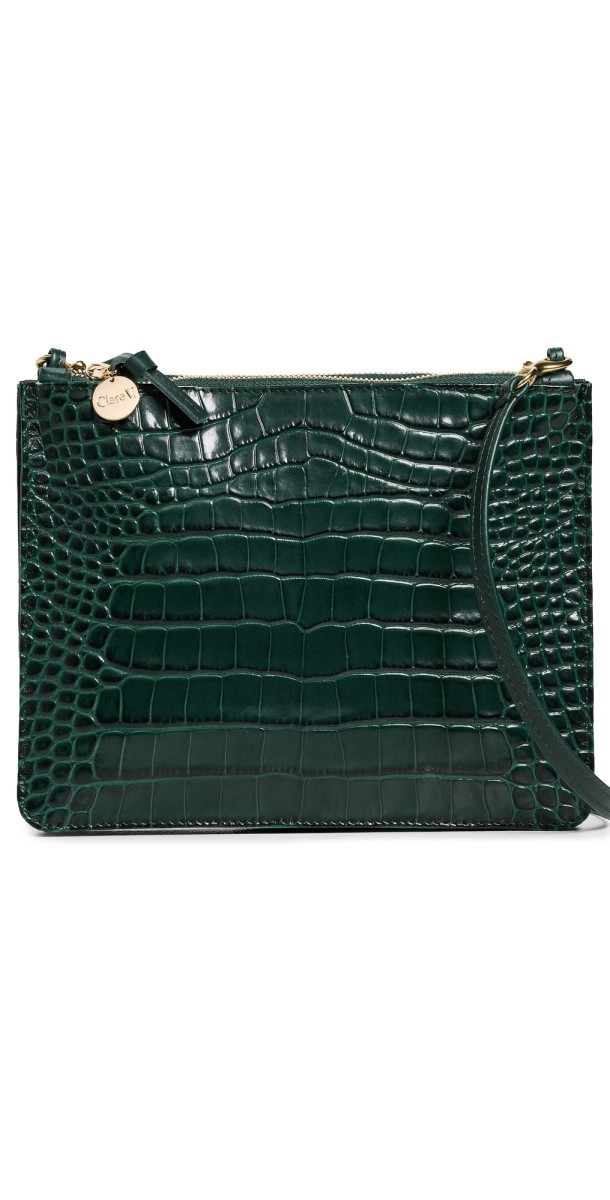 Clare V. Margot Double Sac Bretelle Bag Deep P