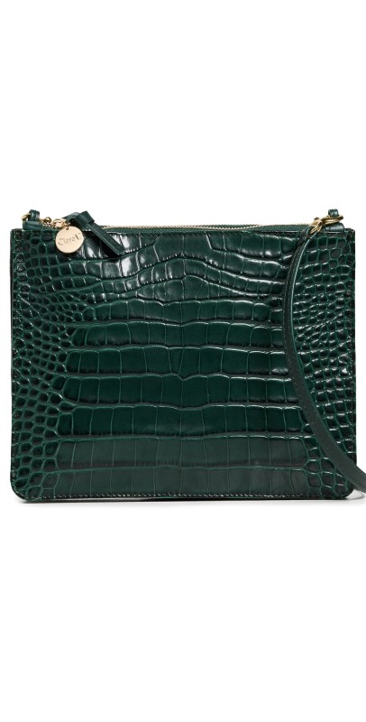 Clare V. Margot Double Sac Bretelle Bag Deep P