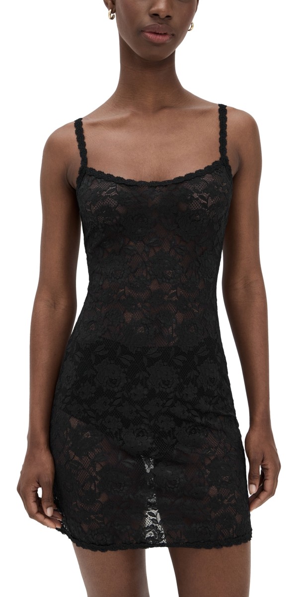 Cosabella Never Say Never Foxie Chemise Black