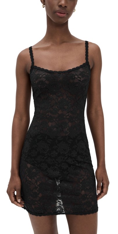 Cosabella Never Say Never Foxie Chemise Black