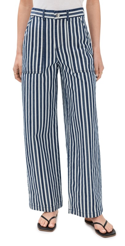 ALIGNE Wolf Jeans Blue Stripe