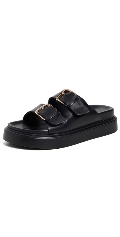 Tony Bianco Jagger Sandals Black Nappa