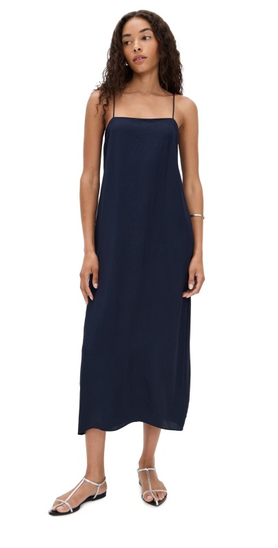 Tibi The Slip Dress Navy