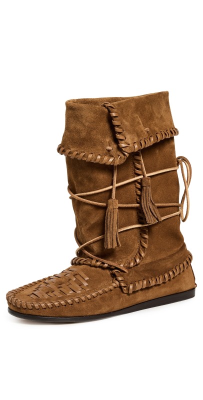 Isabel Marant Winki Boots Cognac