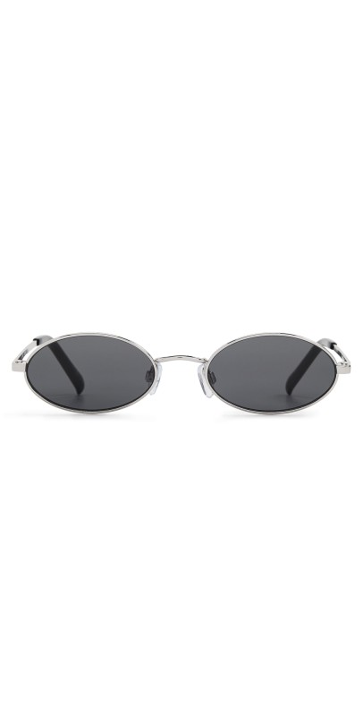 Le Specs Love Train Sunglasses Silver