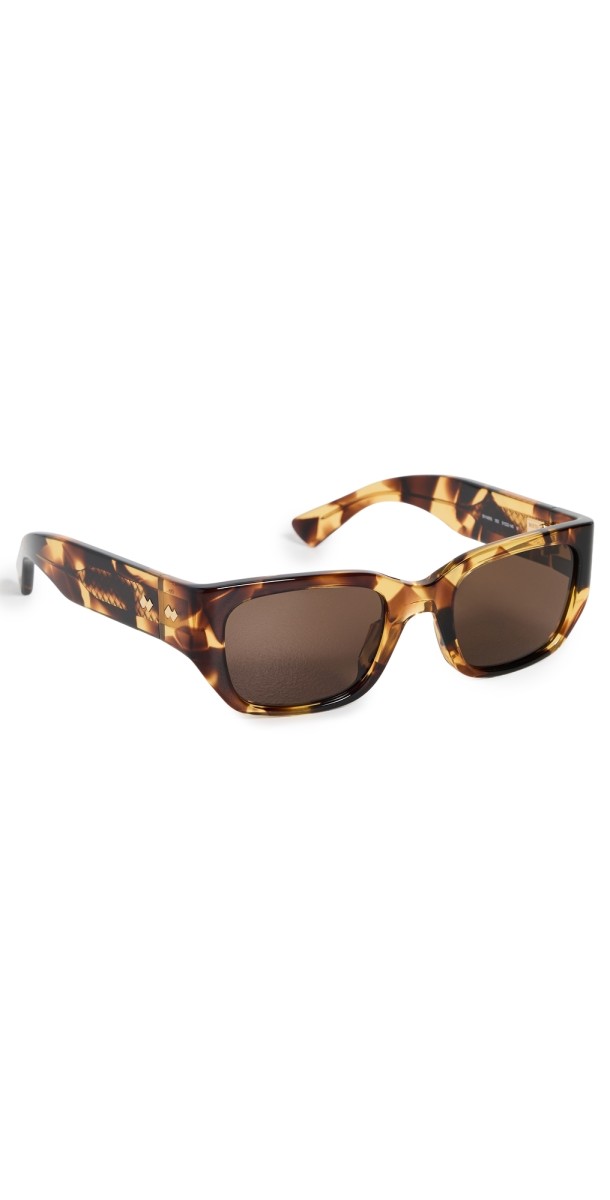 Bottega Veneta Sunglasses Havana-Havana-Brow