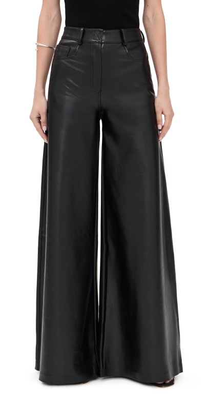 Norma Kamali Elephant Jeans Black