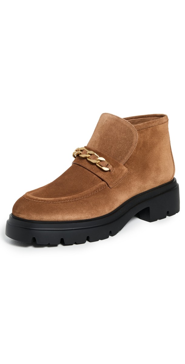 Stuart Weitzman Soluxe Hudson Chukka Boots Doe