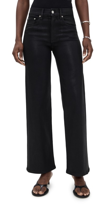 LE JEAN Column Jeans Black Coated