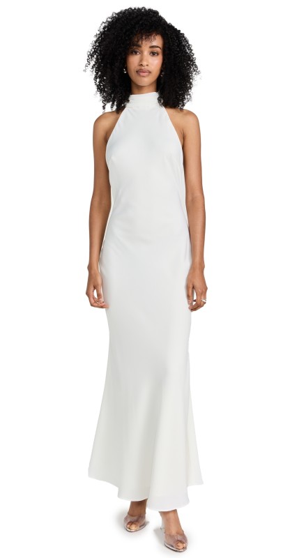 MISHA Evianna Dress Ivory