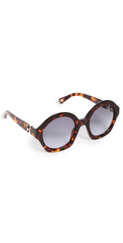 Chloé CH0302S Sunglasses Havana/Violet