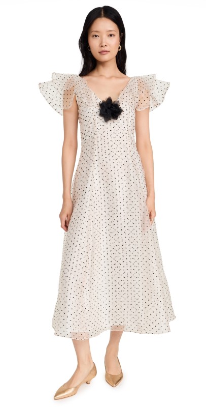 Mille Lucie Dress Organza Dot