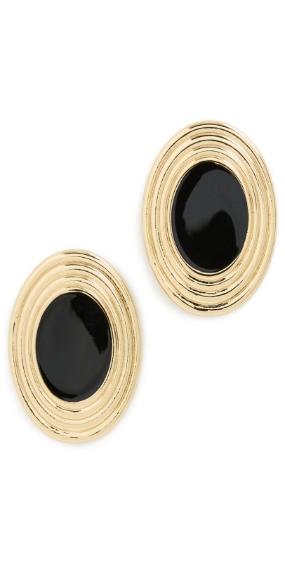 Heaven Mayhem Rowan Earrings Gold/Black